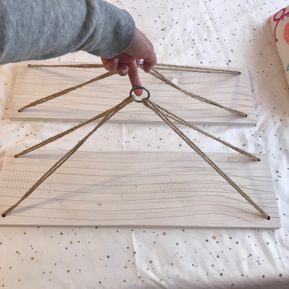 Farmhouse style shelves